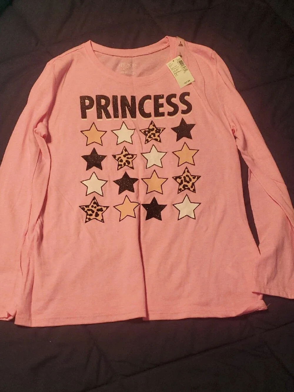 The Children's Place Pink & Royal Blue Long-Sleeve Tops - 2-Pack
